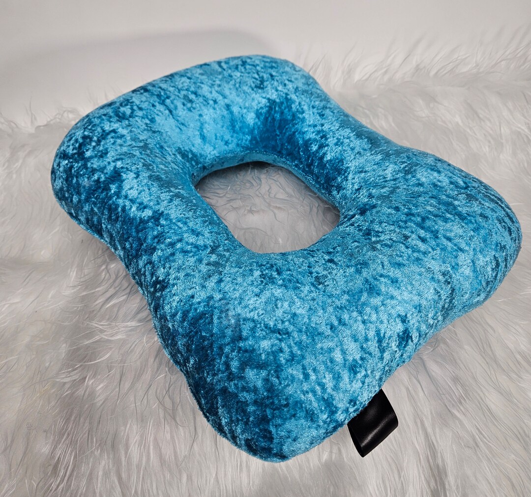 XL Piercing Pillow for Piercings, Headphones, Massages, Yoga, Neck