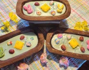 Easter Special Dough Bowl candle — premium wax—crackle wick— Vanilla Scent— Sale price!