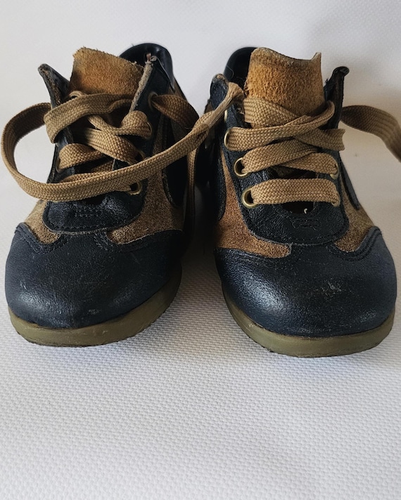 buster brown dress shoes Buster Brown Boy's Black Oxford Leather Dress Shoe Lace Up New In Box Size 10.5