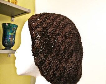 Shells Beanie Hat, Winter Hat, Slouchy Hat, Summer hat