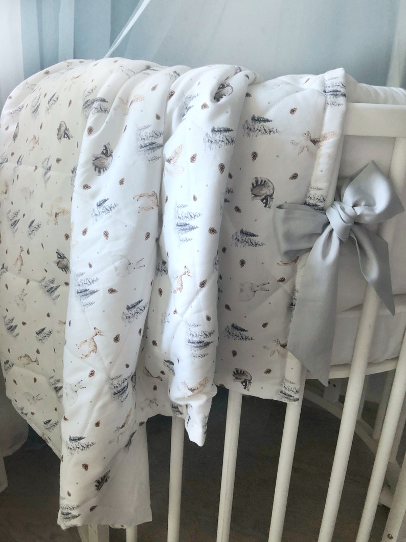 Baby Boy Crib Bumper pads customized for any size of cribs Etsy