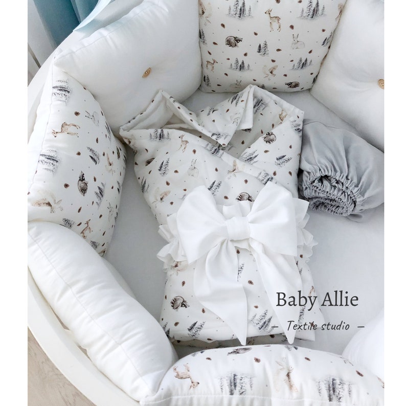 Baby Boy Crib Bumper pads customized for any size of cribs Etsy