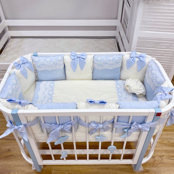 boy bassinet bedding