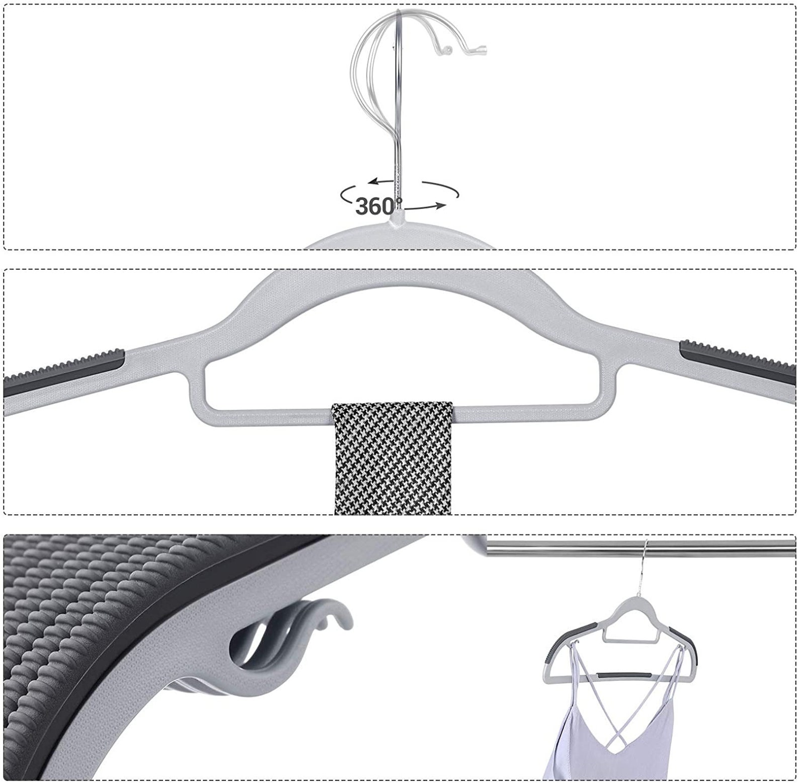 Heavy Duty Coat Hangers Pack of 50 NonSlip Design Etsy