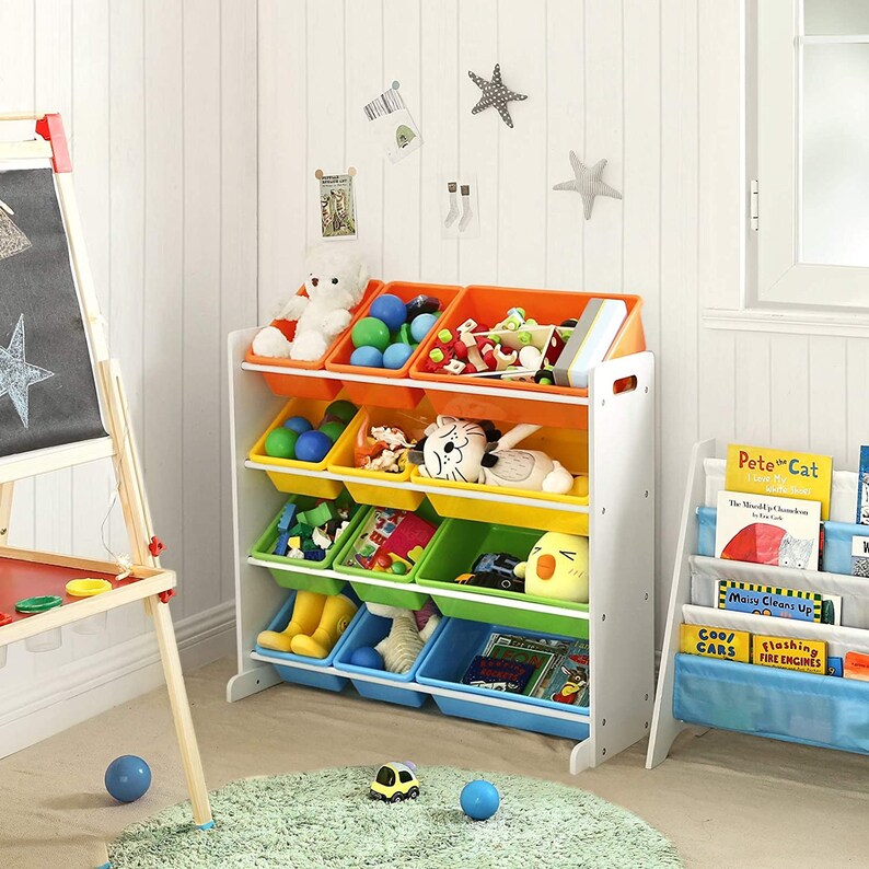 large playroom storage unit