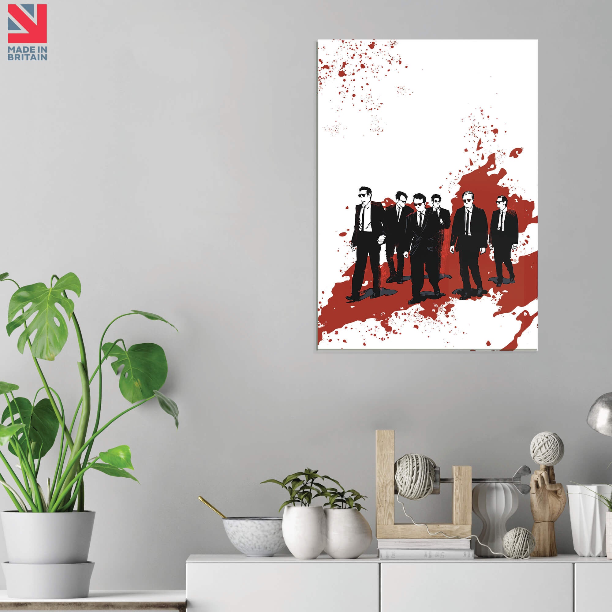 Reservoir Dogs Movie Poster Acrylic Reverse Printed Wall | Etsy