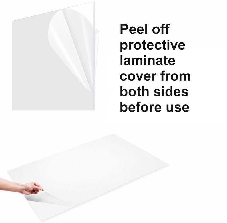 5 Sheets A4 Acrylic 3mm Perspex® Sheet Transparent Plastic Etsy UK