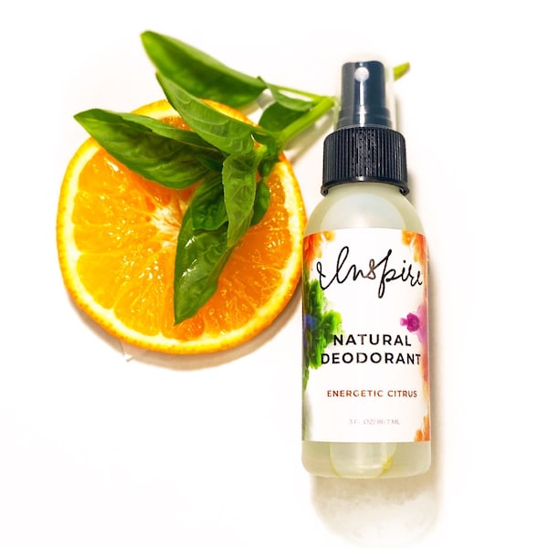 Inspire Natural Deodorant -Women/Men/Kids Aluminum Free, Paraben Free, Baking Soda Free