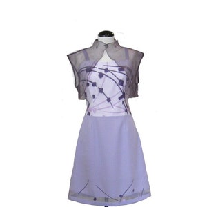 Periwinkle blue dress/ Summer dress/ Mother of the bride dress/ Wedding guest dress/ Special occasion/ Unique piece/ Dress with bolero