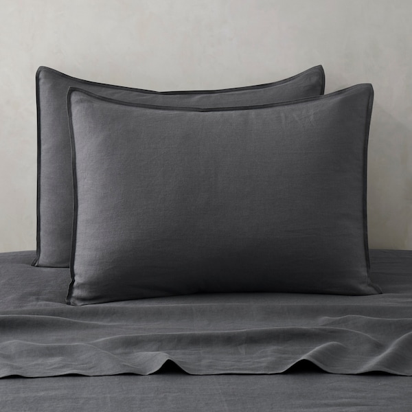 Grey Euro Sham Etsy
