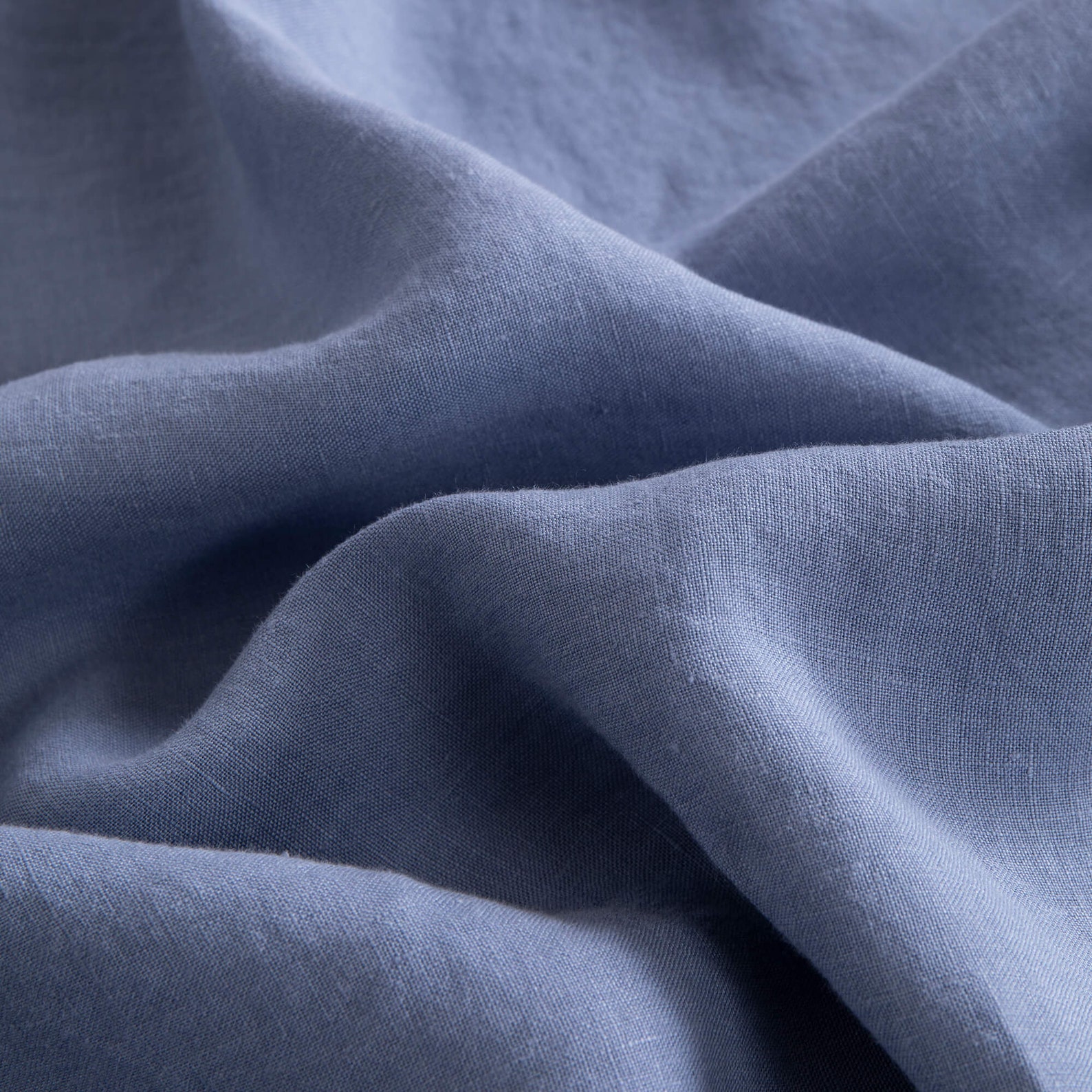 Dusty Blue Pillowcase Linen Pillow Shams Washed Linen Pillow Etsy