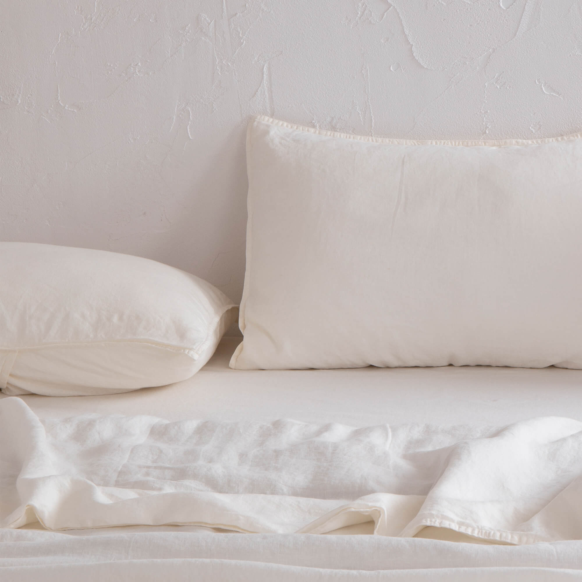White Pillowcase Linen Pillowcases Washed Linen Pillow Etsy Singapore