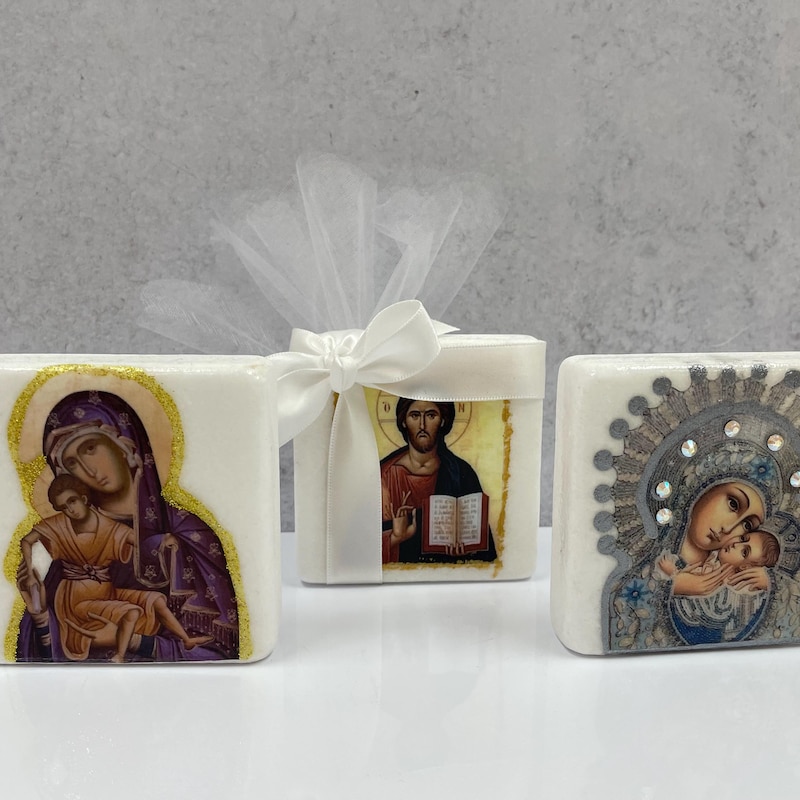 Religious Icons Marble - Etsy