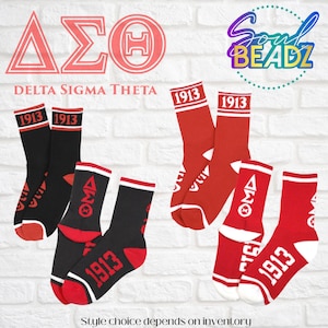 DST Socks| 1913 Socks| DST Bag| Bag| 1913| Delta Sigma Theta| Luggage| Overnight| DST| Delta Apparel| Socks| Weekender