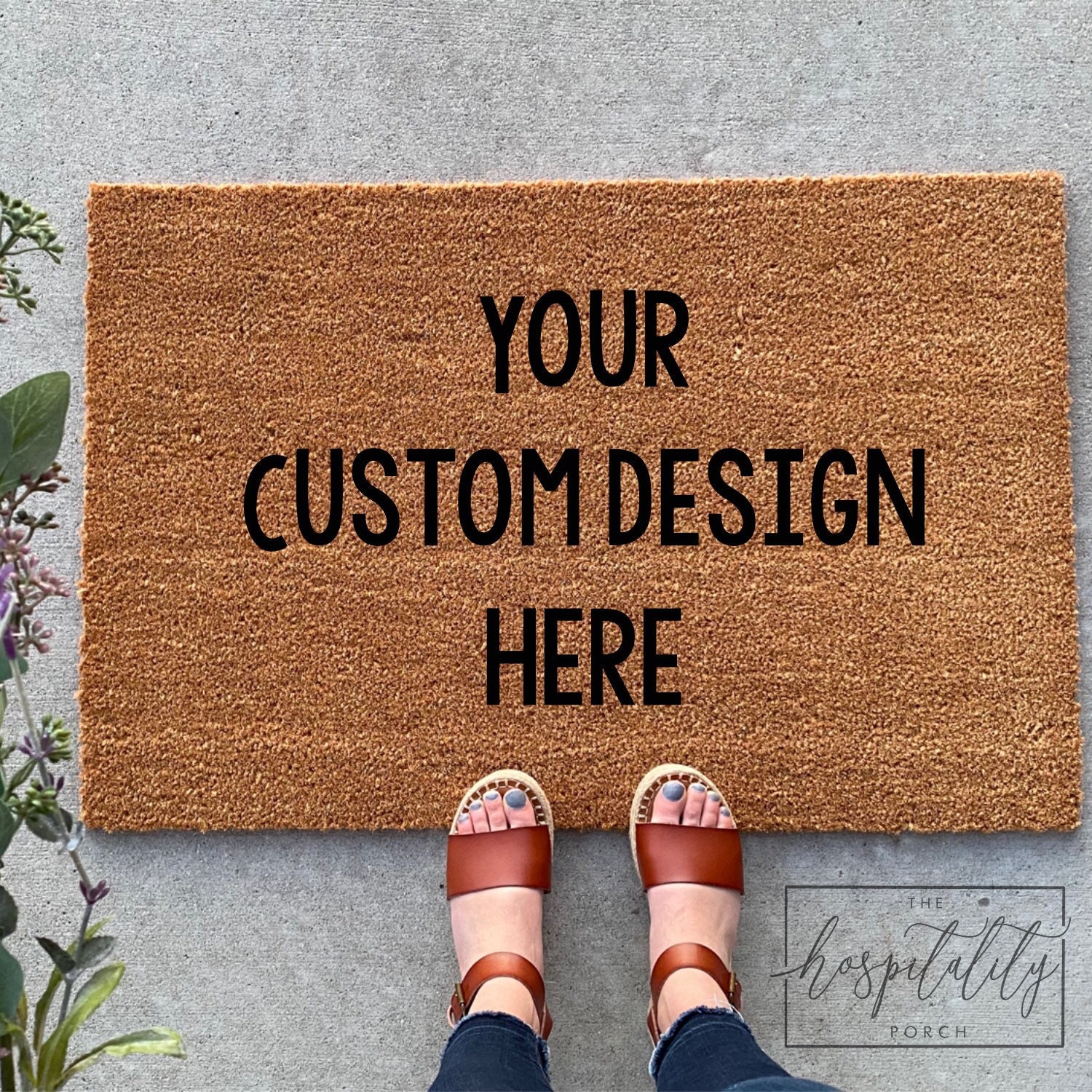 Custom Doormat Personalized Doormat Wedding Gift Ideas Last Etsy