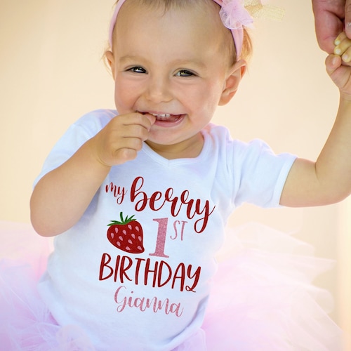 Berry 1st Birthday PNG - Etsy