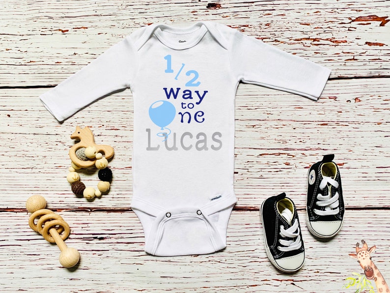 halfway to one outfit boy