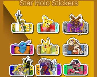 Switch Heroes Stickers