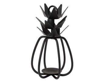 Wrought Iron Pineapple Tea Light holder Candle Stand Amish made