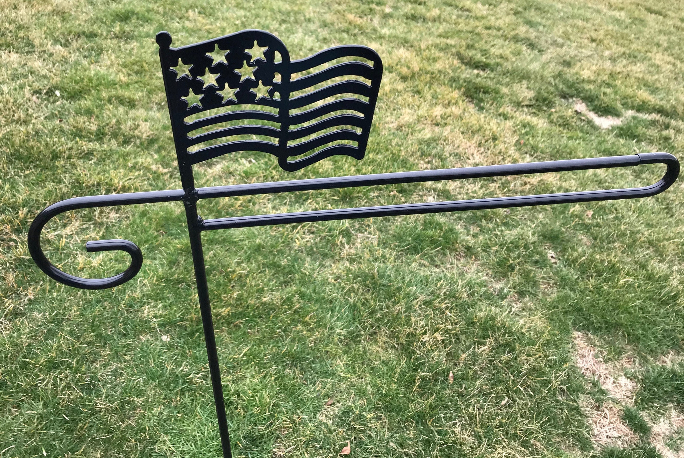 American Flag Holder Hook