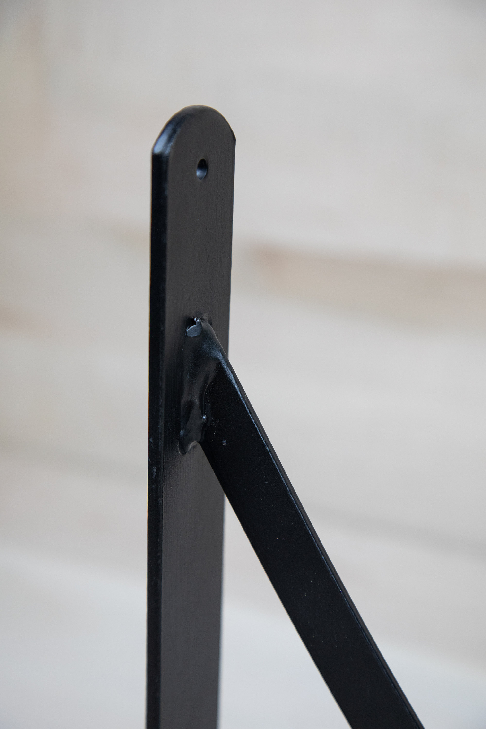 Wrought Iron Shelf Bracket Heavy Duty Handmade Metal 2 sizes Etsy