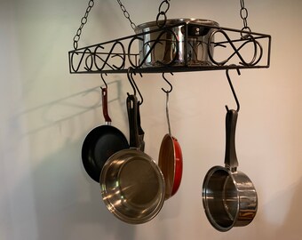 Kitchen Pot Rack | Etsy