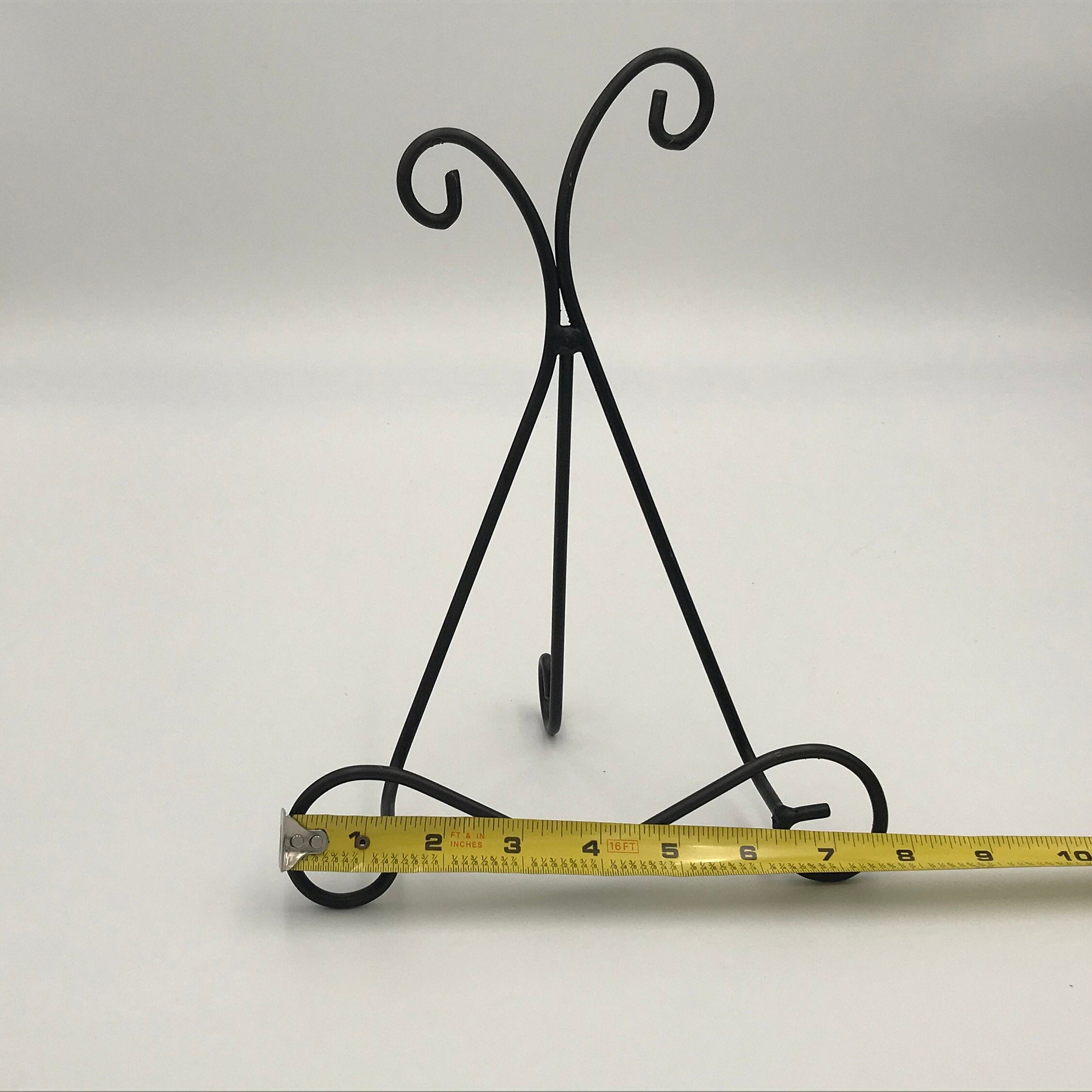 Small Wrought Iron Picture Stand Easel Amish Handmade in USA Etsy