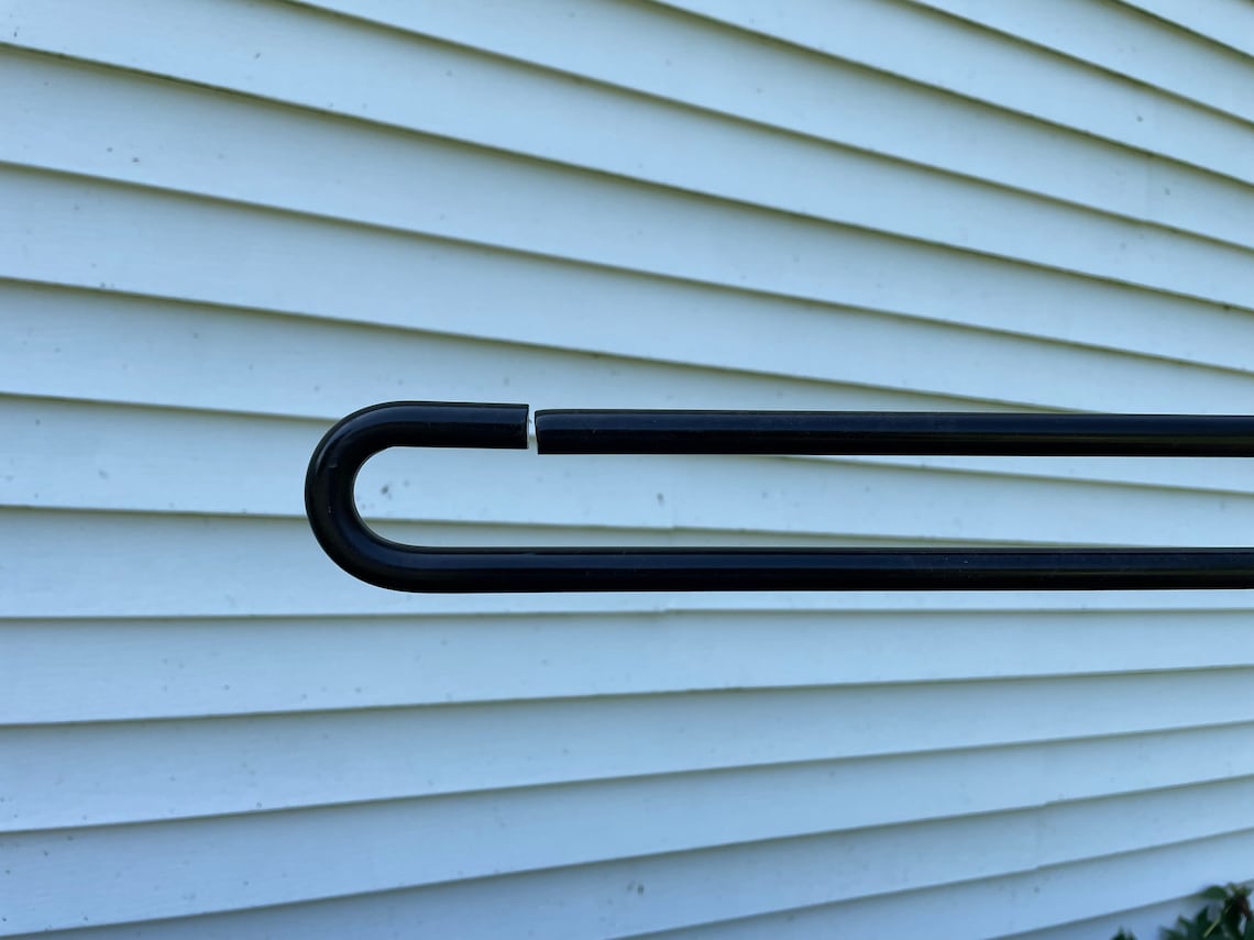 Large Flag Holder Oversized Flag Heavy Duty Black Outdoor Etsy