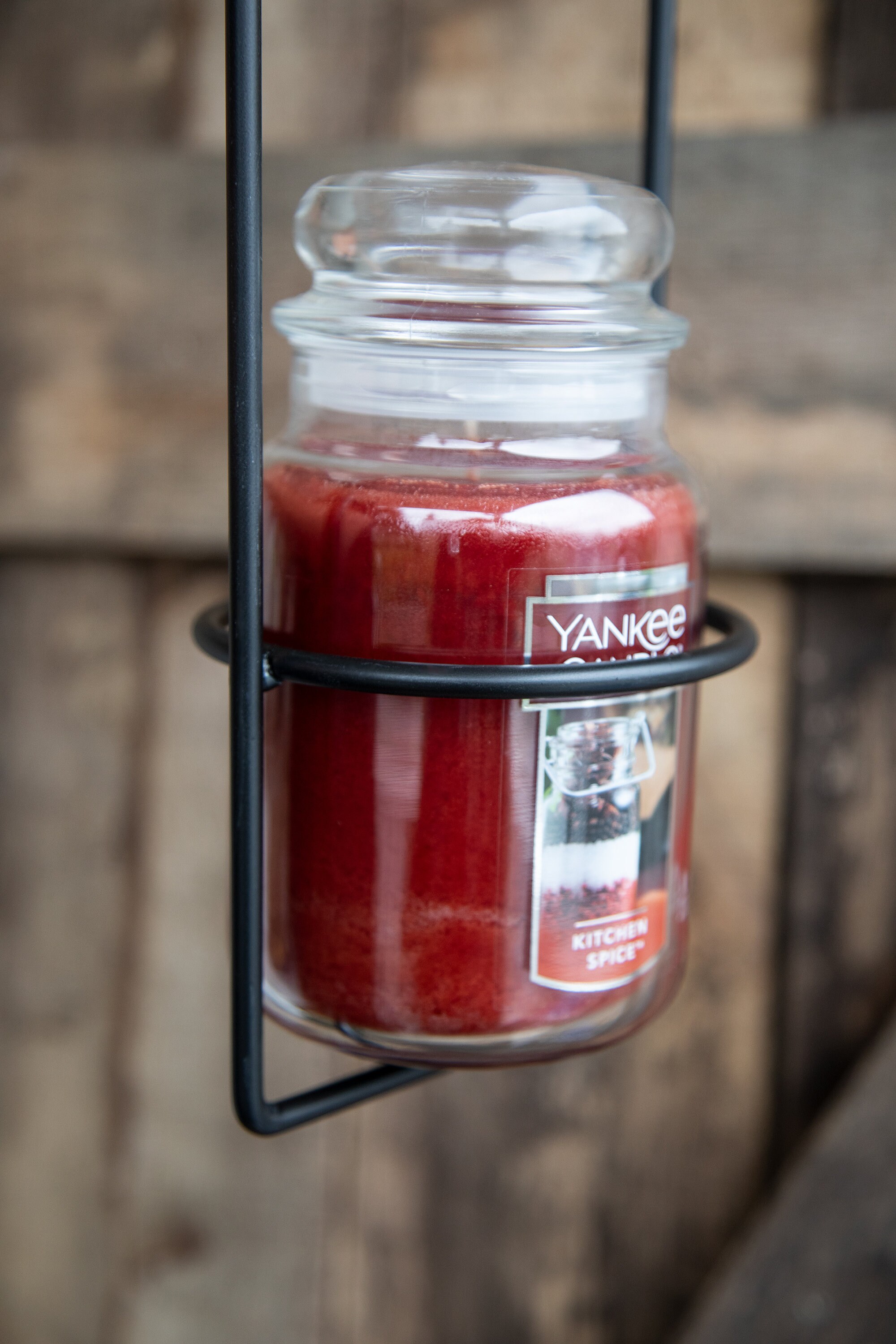 Metal Hanging Candle Holder Wrought Iron Amish Handmade in Etsy