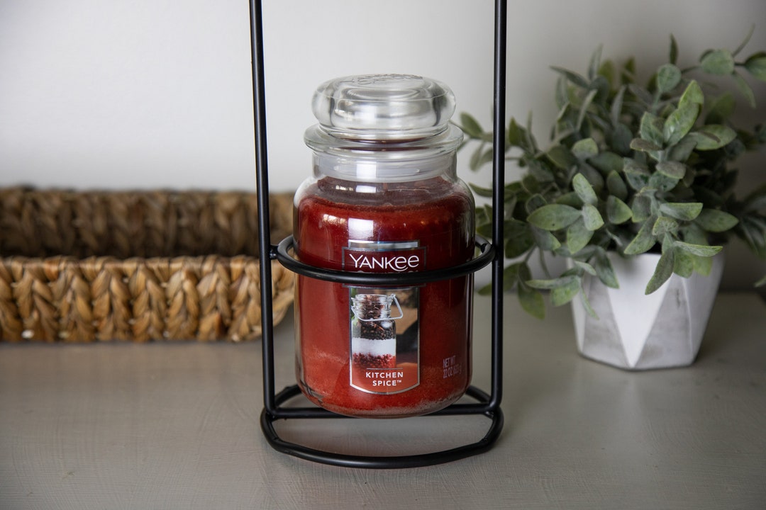 Metal Hanging Candle Holder Wrought Iron Amish Handmade in USA Etsy