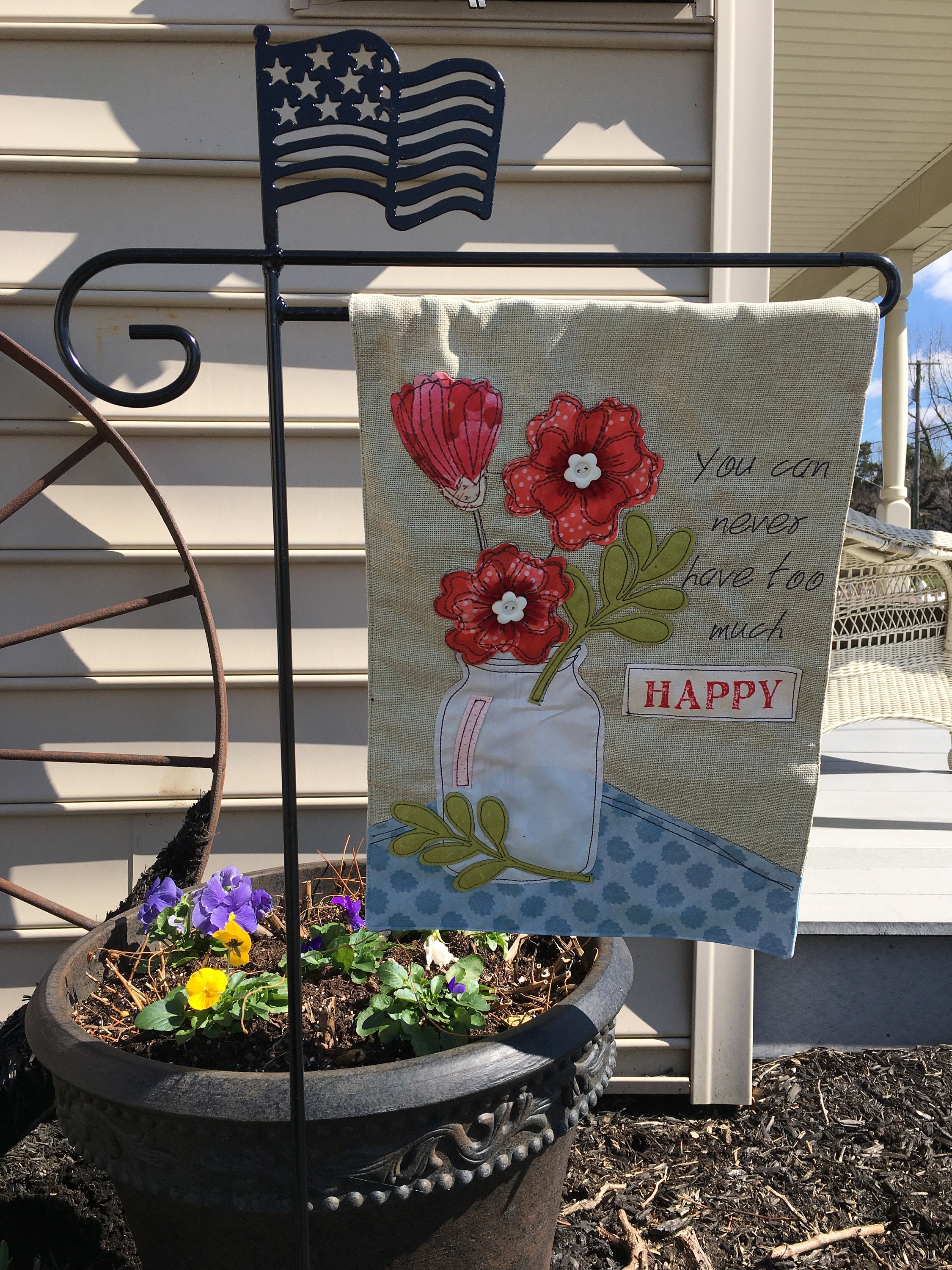 Amazon Prime Garden Flag Holder at Carver blog