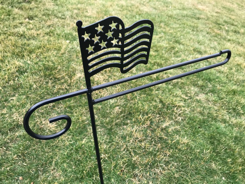 American Flag Holder Hook Stand Garden Decoration Heavy Duty - Etsy