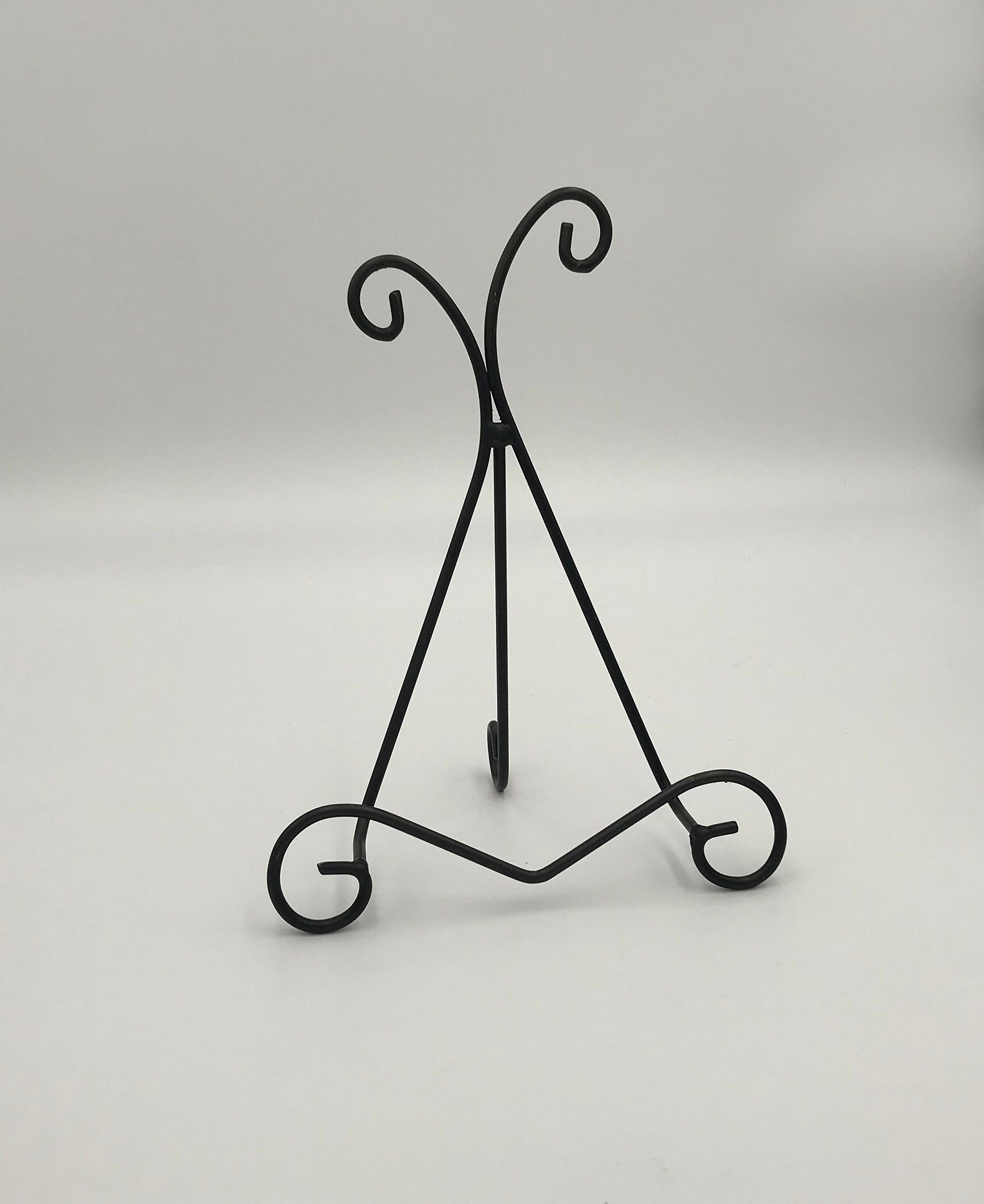 Small Wrought Iron Picture Stand Easel Amish Handmade in USA Etsy