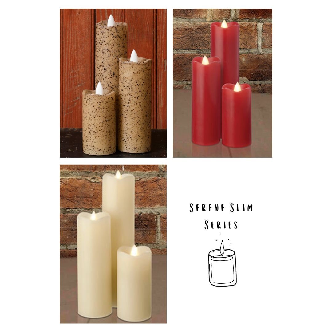 LED Wax Candles, Amish Made, Moments Captured Candles Etsy