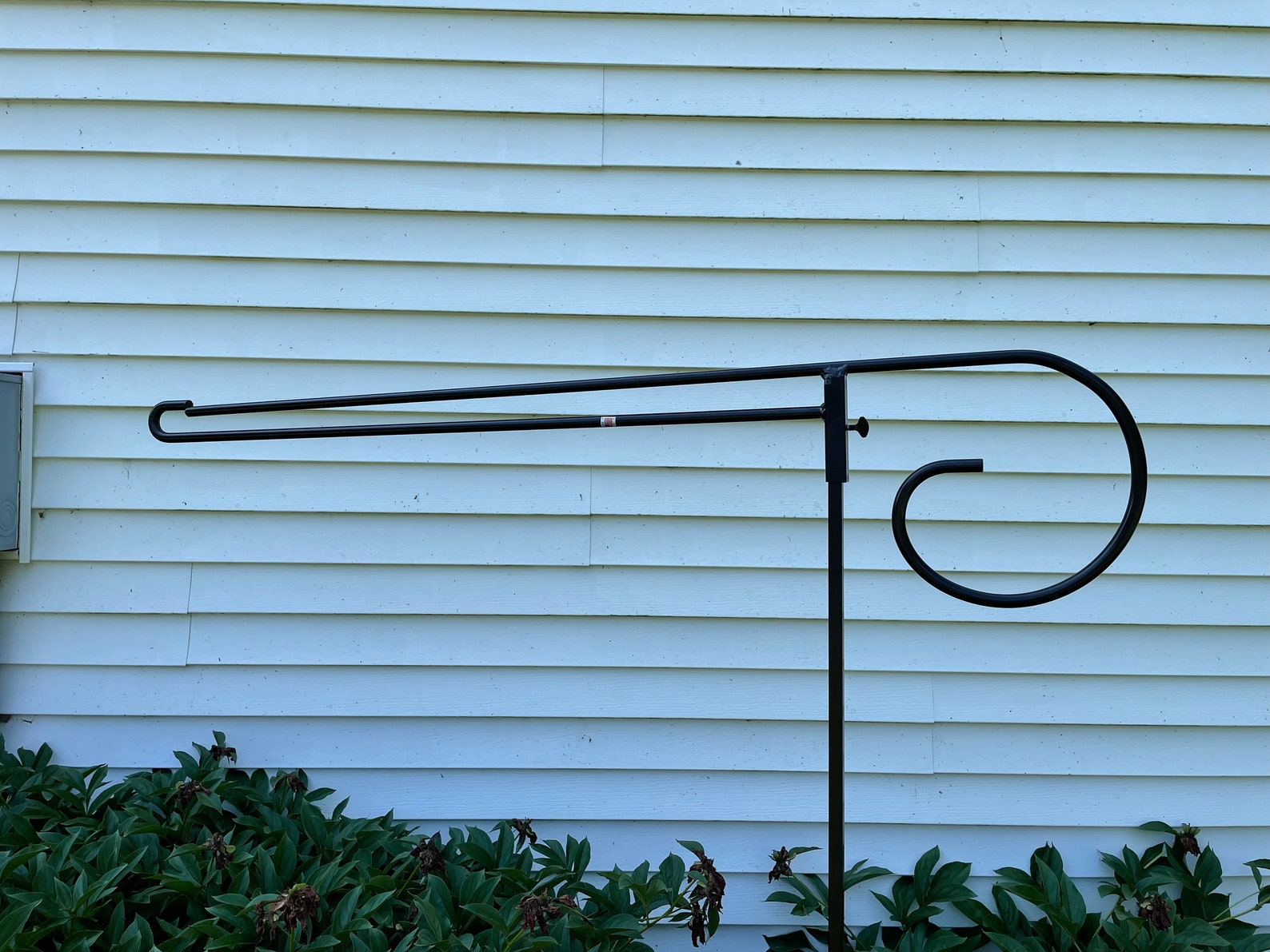 Large Flag Holder Oversized Flag Heavy Duty Black Outdoor Etsy