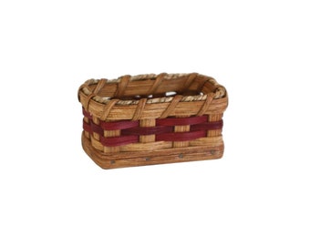 Cutie Basket, Amish Handmade Woven Basket, Customizable