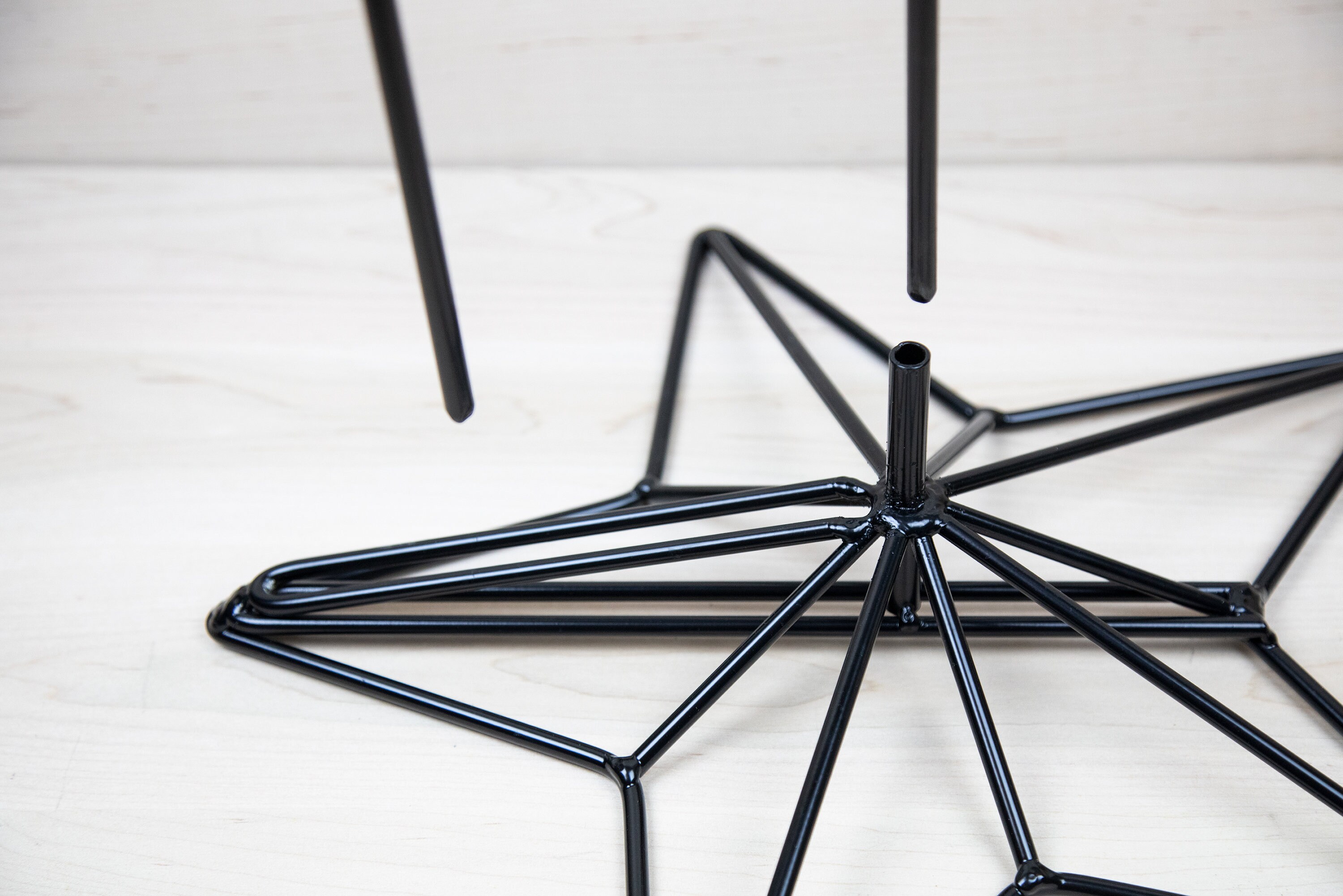 Flag Holder Hook Stand Base Wrought Iron Yard Flagpoleamish Etsy