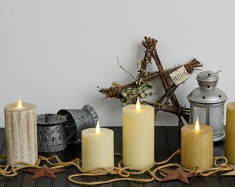 LED Wax Candles, Amish Made, Moments Captured Candles