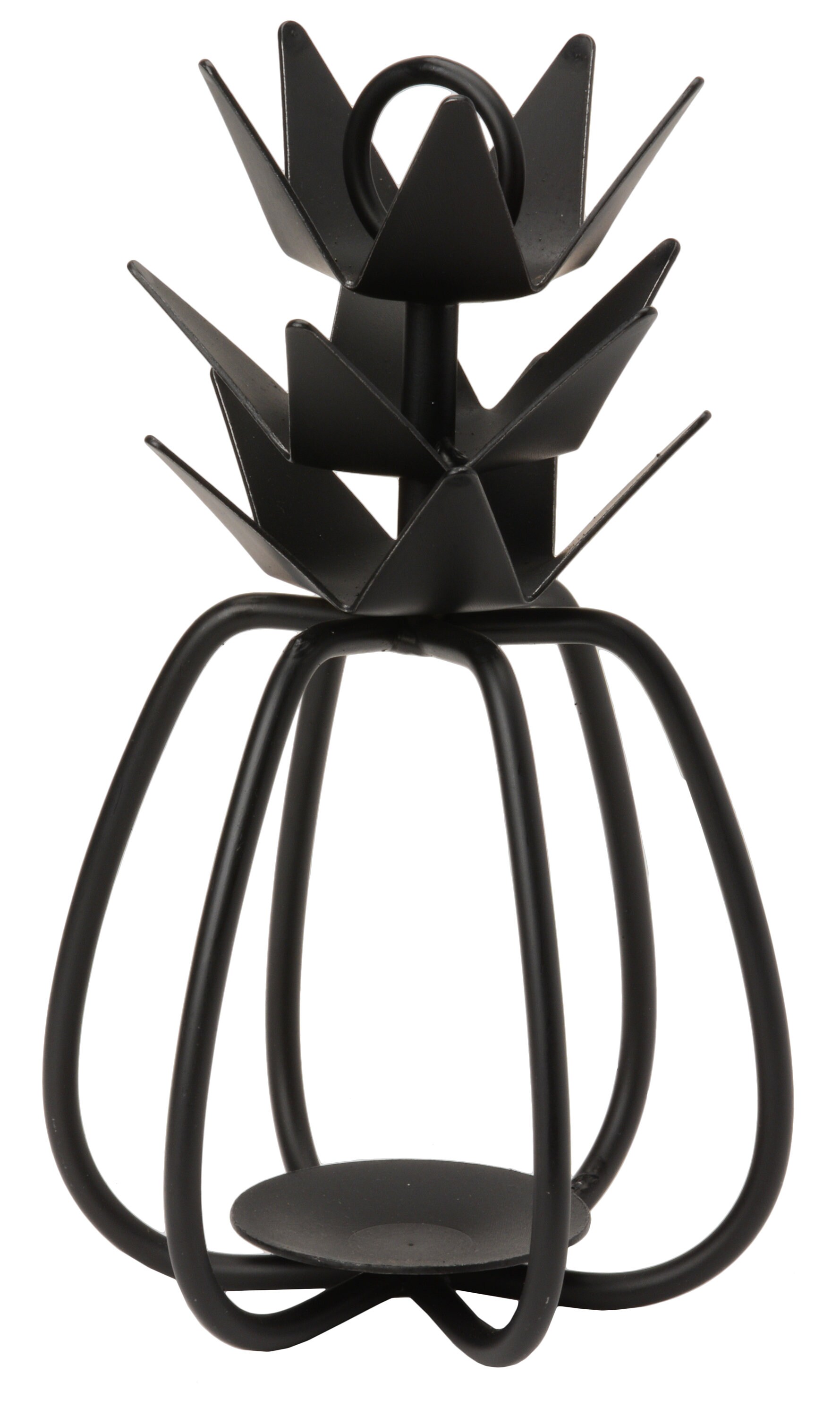 Wrought Iron Pineapple Tea Light Holder Candle Stand Amish Etsy