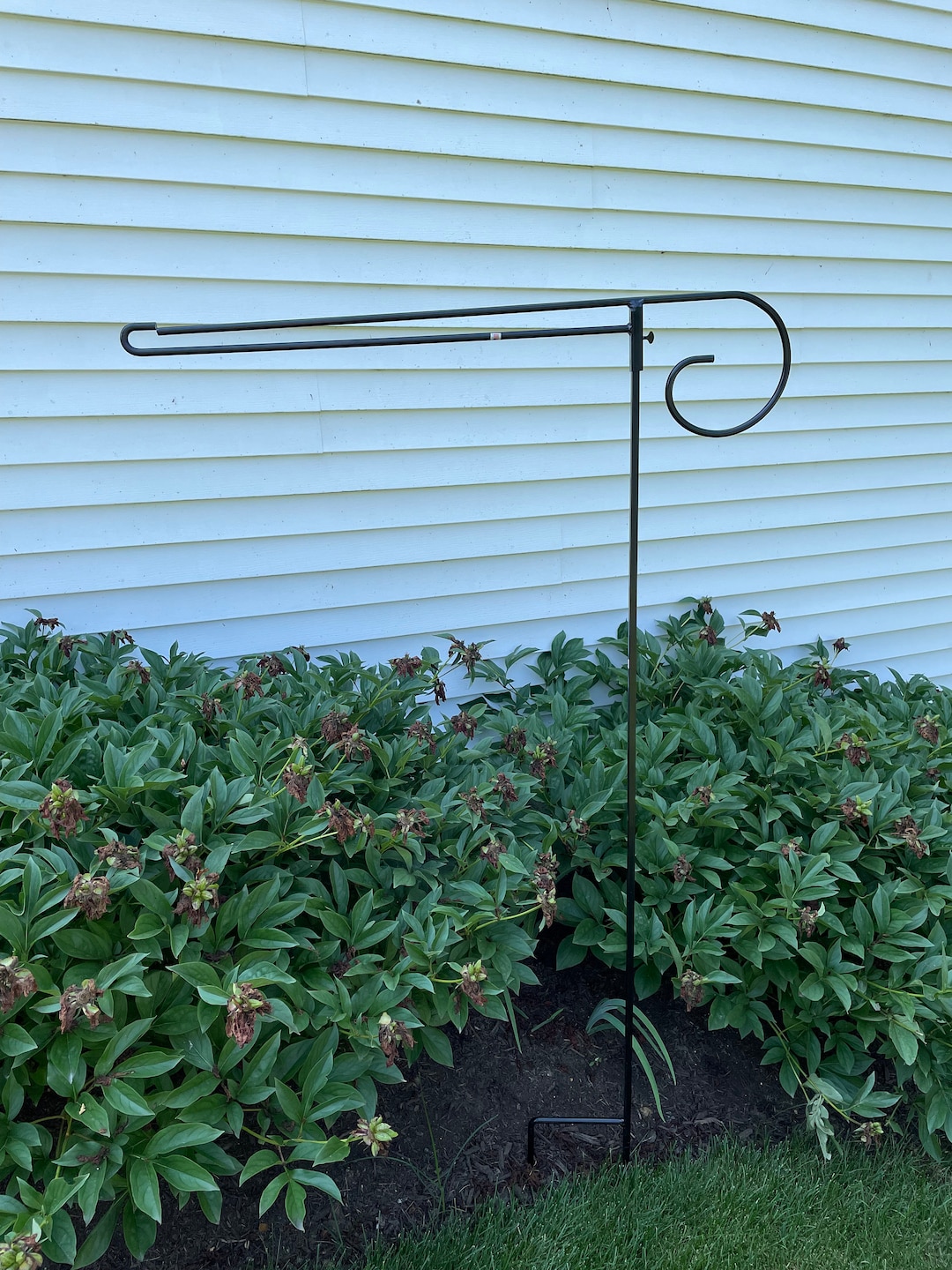 Large Flag Holder Oversized Flag Heavy Duty Black Outdoor Metal Wrought Large Flag Holder Oversized Flag Heavy Duty Black Outdoor Metal Wrought