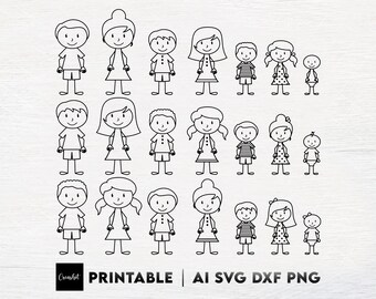 Download Stick Boy Svg Etsy