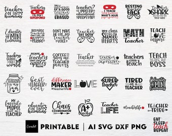 Download Teacher Saying Svg Etsy