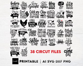 Download Kitchen Svg Bundle Etsy