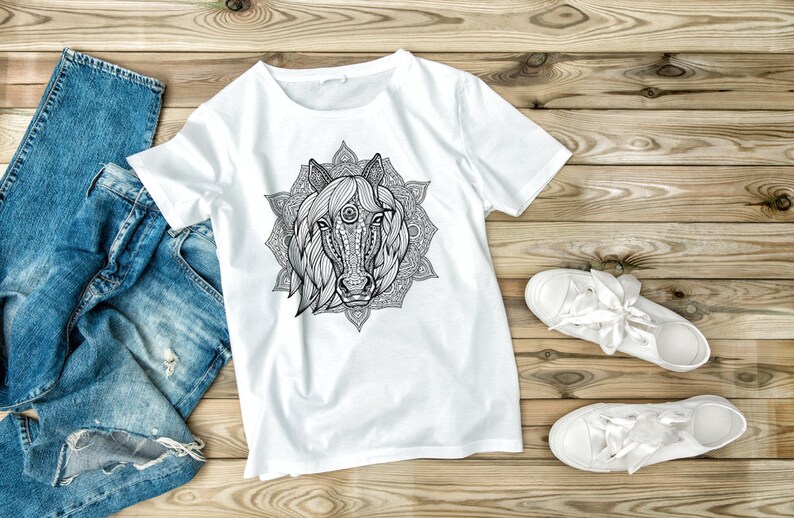 Horse Mandala Svg Horse Svg Mandala Svg Horse Head Svg Horse Clipart Zentangle Svg Horse Face Svg Animal Mandala Svg Horse Png Clip Art Art Collectibles