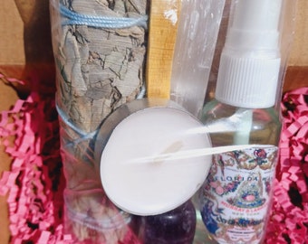 White Sage/Energy Cleansing/Smudge Kit