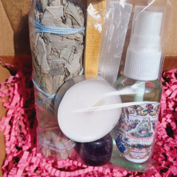 White Sage/Energy Cleansing/Smudge Kit