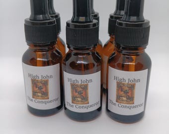 High John the Conqueror Oil – Love, Money, Luck, Success Ritual Oil