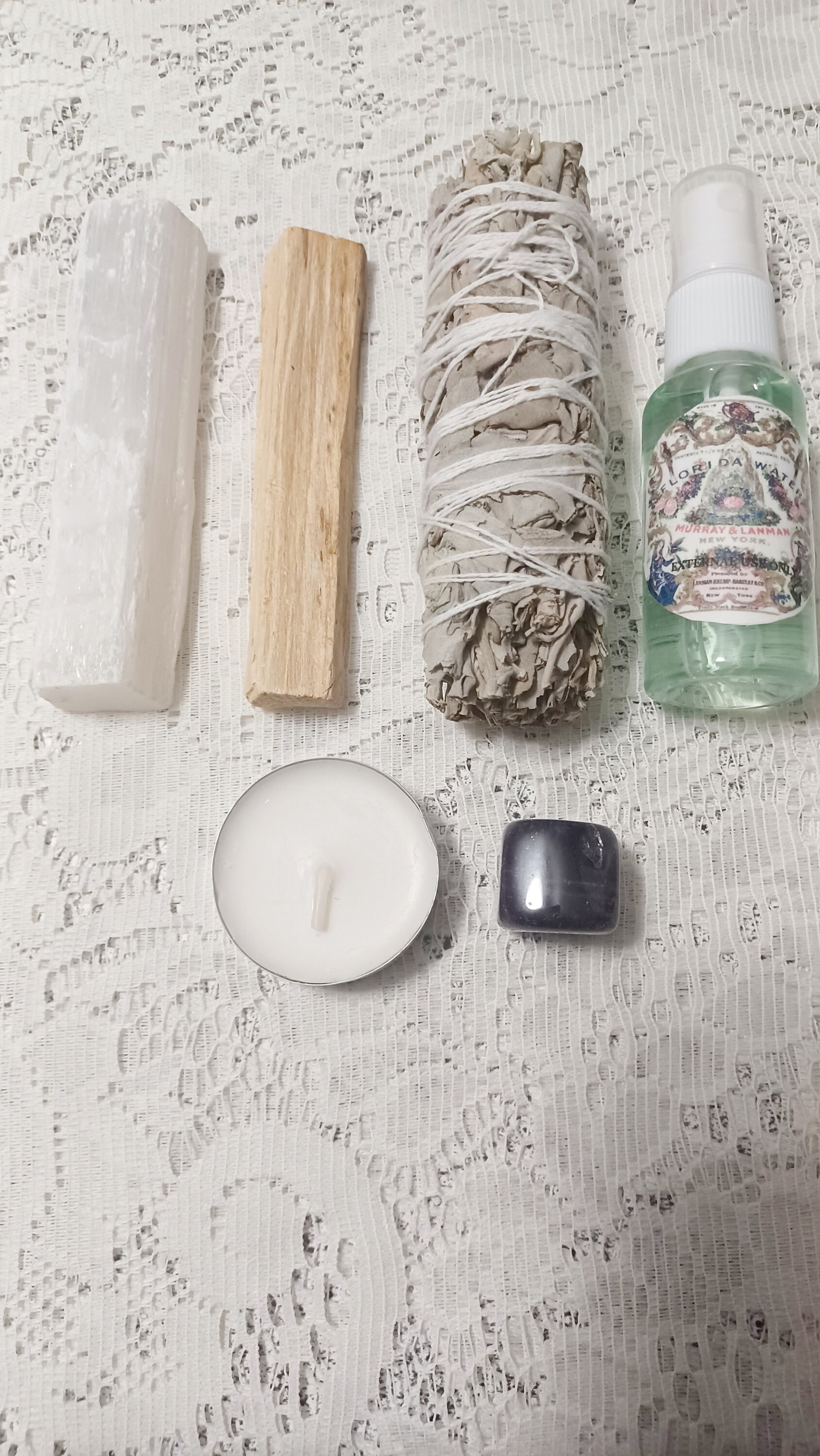 White Sage/energy Cleansing/smudge Kit Etsy
