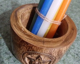 Chime Candles, Assorted Colors, 4" Ritual Spell Candle