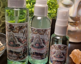 Trío de Agua de Florida: Bruma Limpiadora del Aura, Regalo de Protección Espiritual, Brumas para la Conciencia Plena y Esprays para Aliviar el Estrés.